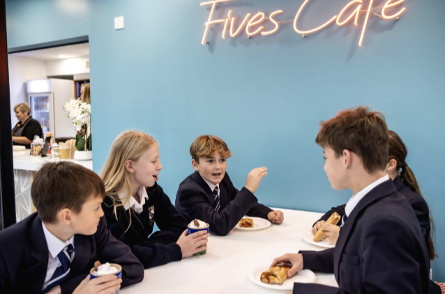 Lancing College celebrates  new ‘Fives’ Café and Sixth Form Centre